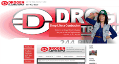 Desktop Screenshot of drogens.com
