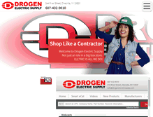 Tablet Screenshot of drogens.com